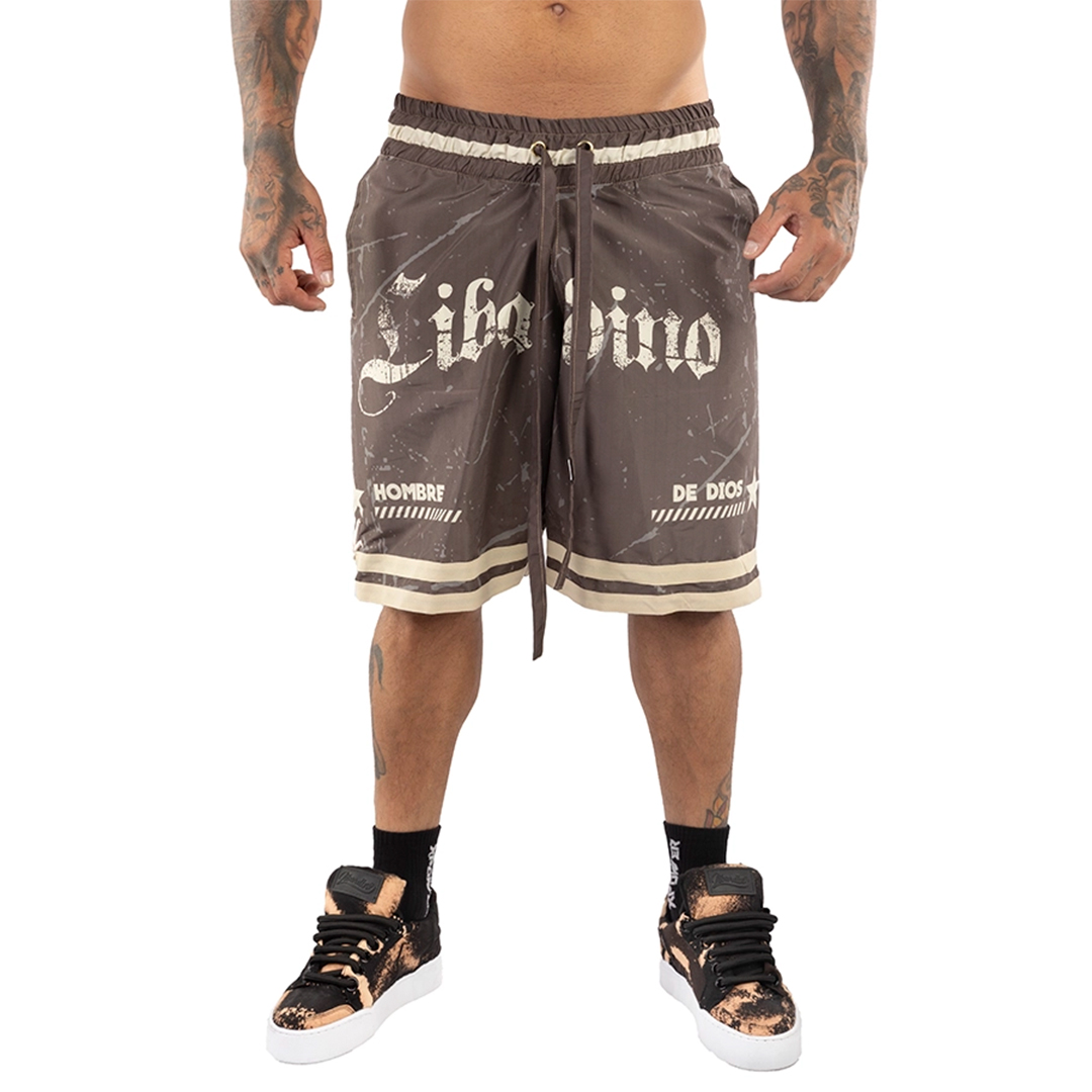 Short Libardino Vinotinto Café