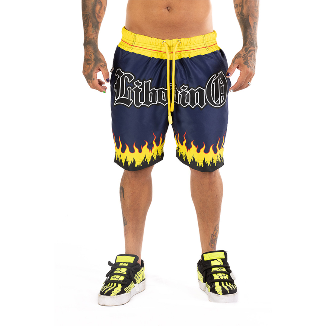 Short Libardino Llamas Azul