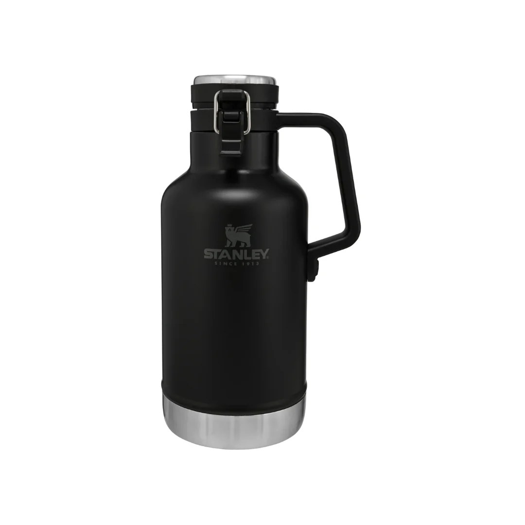 Growler Clásico de Fácil Vertido Classic Stanley 64 Oz Negro Mate