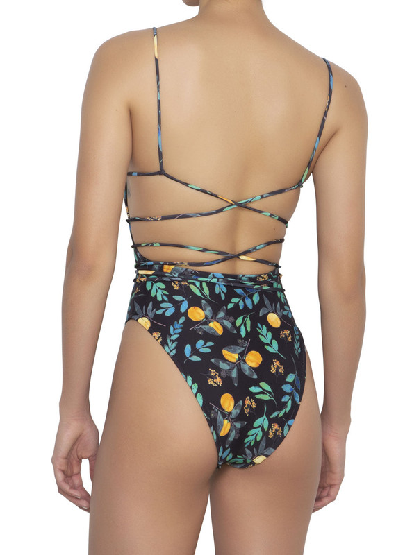 Traje de Bano Entero Bralette - Citrus - Vista 2