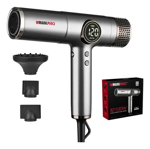 Secador de Cabello Profesional Wmark Ng-9117 - 1200- 2100W 8800 RPM