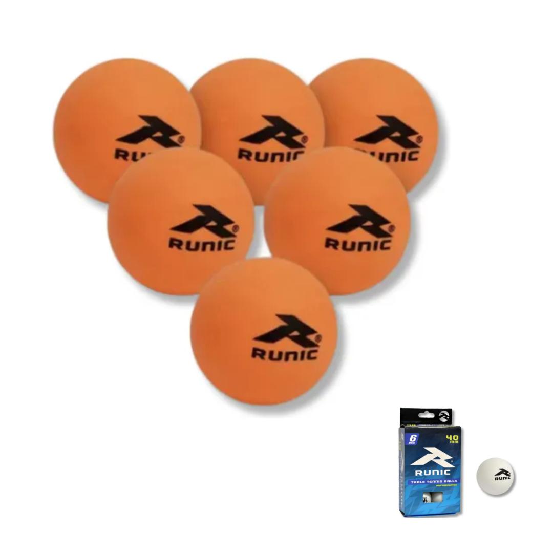 Set De Pelotas De Ping Pong Runic
