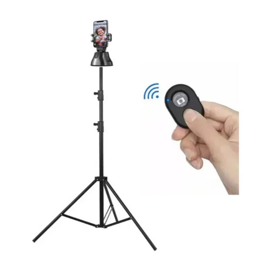 Soporte Base Telefóno Seguimiento Facial + Control + Tripode - Vista 2