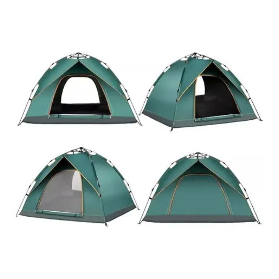 Carpa Automática 4 Personas Aire Libre Camping Portátil - Vista 4