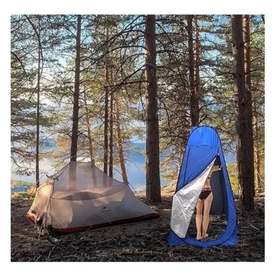 Carpa Cambiador Para Ducha Portátil Camping Vestidor - Vista 6