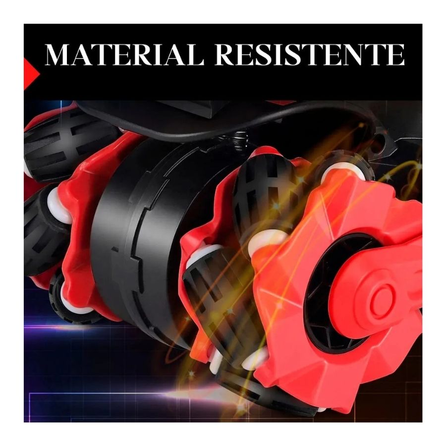 Carro Con Vapor Acrobacias Control Música Recargable Luces - Vista 3