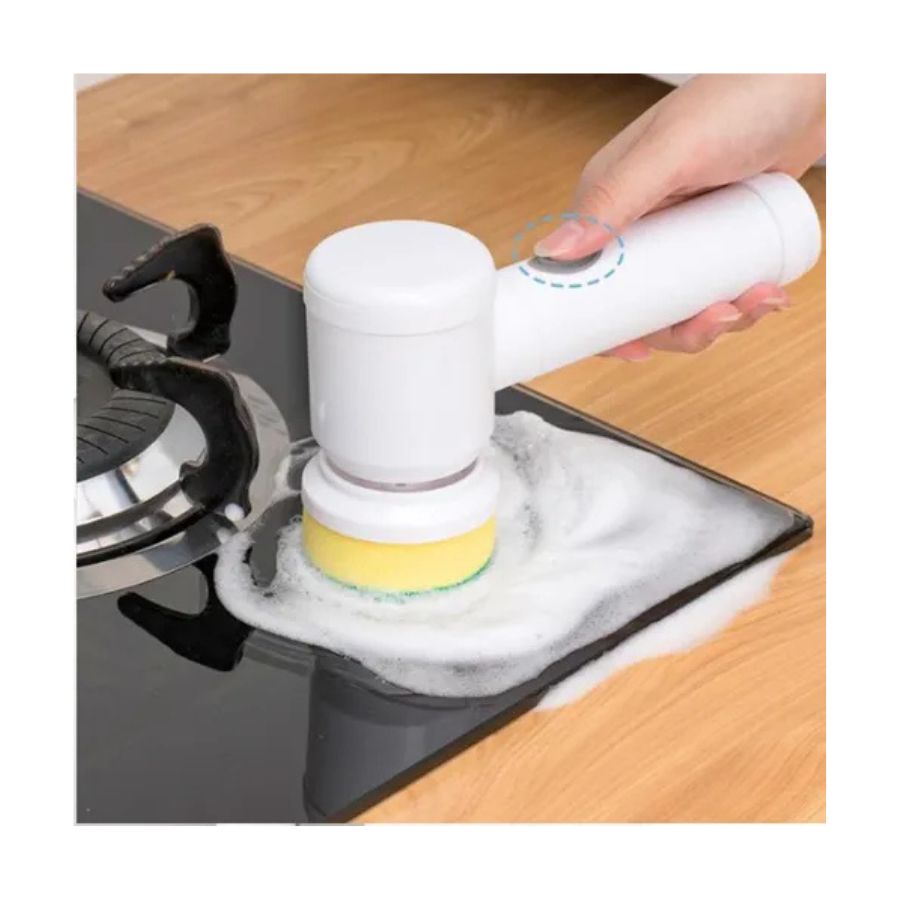 Cepillo Limpieza 5 En 1 Recargable Limpiador Cocina Hogar - Vista 3