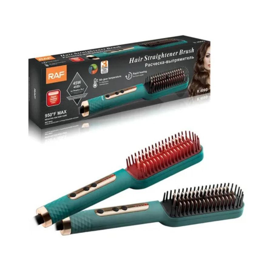 Cepillo Alisador Eléctrico Térmico R406 45w Portatil - Vista 4