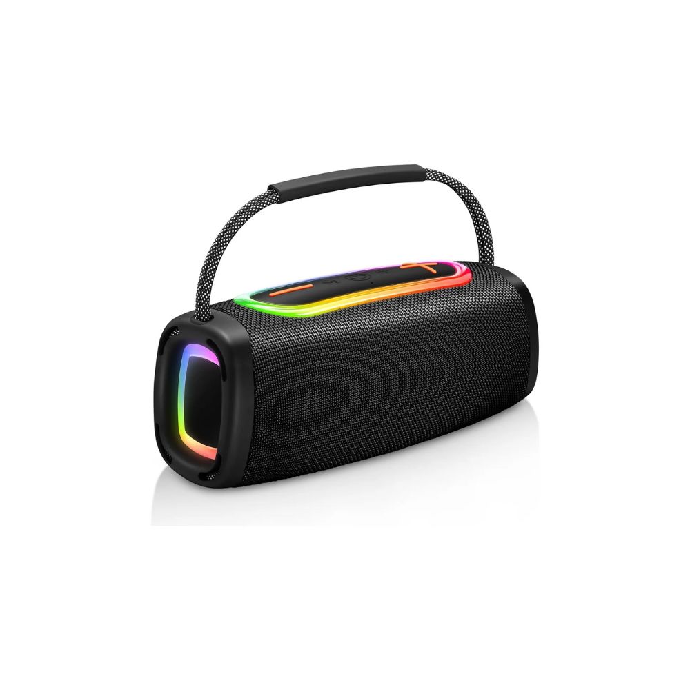 Corneta Parlante Altavoz Bluetooth Portatil Boombox 5.3 Led
