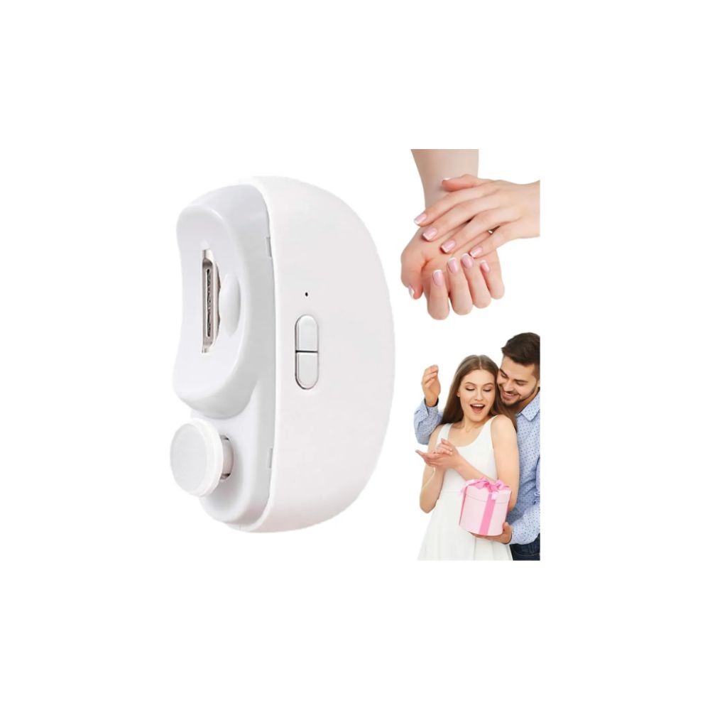 Corta Uñas Pulidor Multifuncional Recargable Manicure 2 En 1