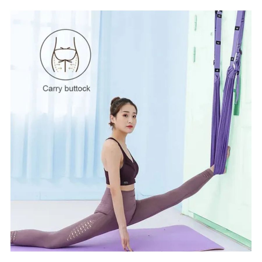 Columpio Cuerda Yoga Aeróbicos Elastico Ejercicio Crossfit - Vista 4