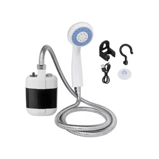 Ducha Regadera Sumergible Bomba Eléctrica Portatil Camping - Vista 3