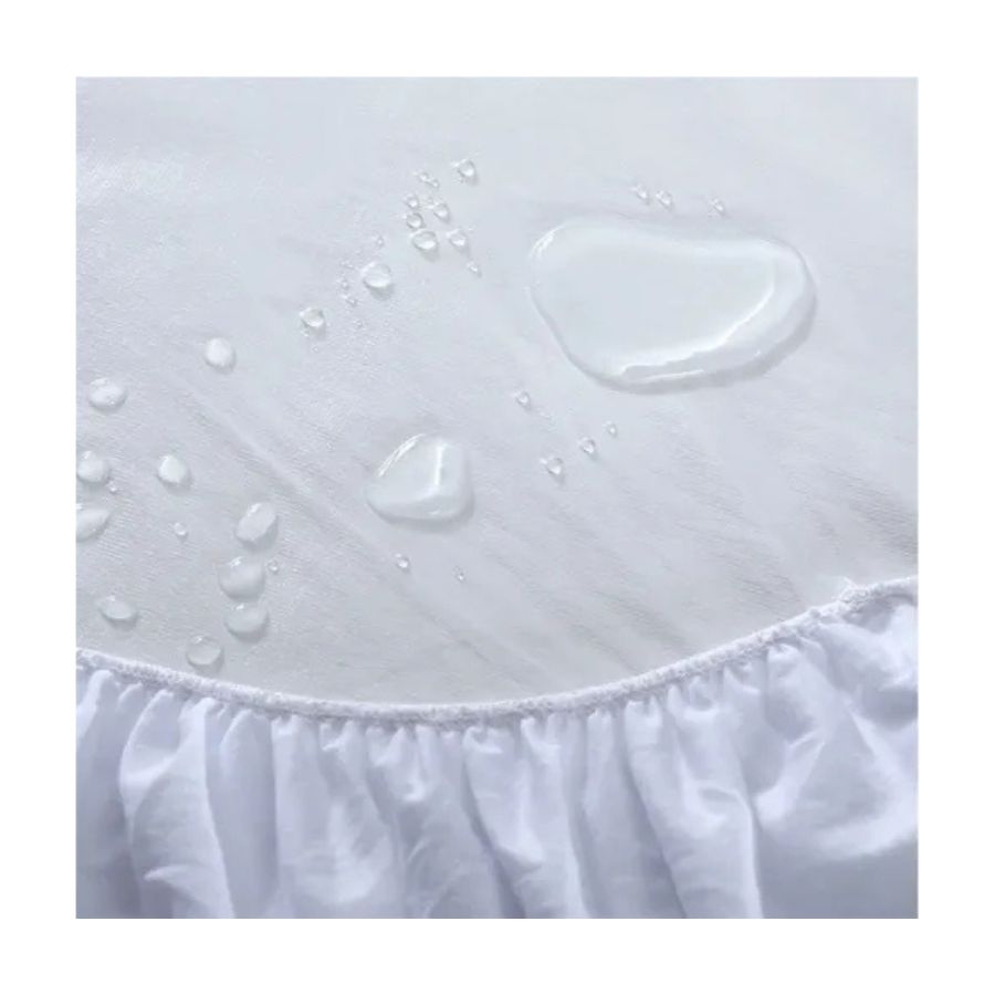 Cubre Colchon Protector Funda Cama Impermeable Matrimonial - Vista 4