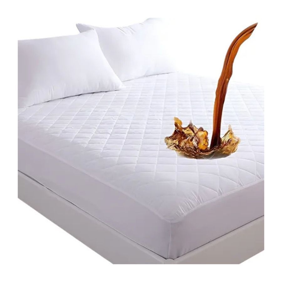 Cubre Colchon Protector Funda Cama Impermeable Queen