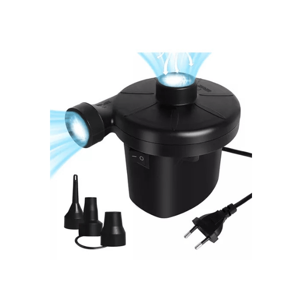 Inflador Bomba De Aire Electrica Portatil Piscina Colchones