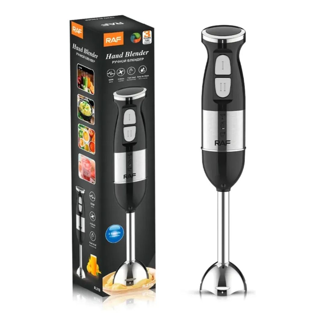 Batidora Inmersión De Mano Triturador Raf 2 Velocidades 300w - Vista 2