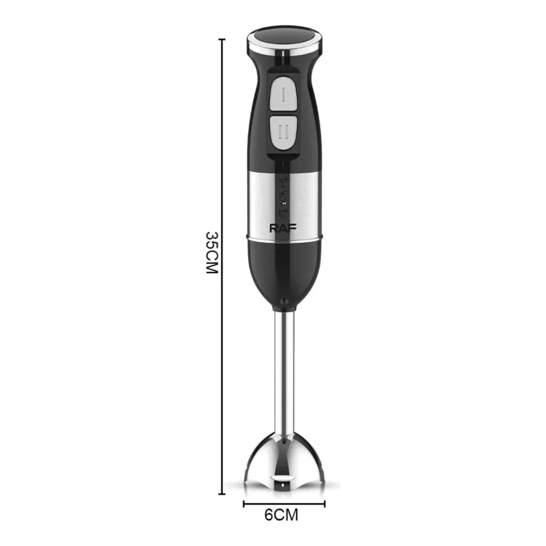 Batidora Inmersión De Mano Triturador Raf 2 Velocidades 300w
