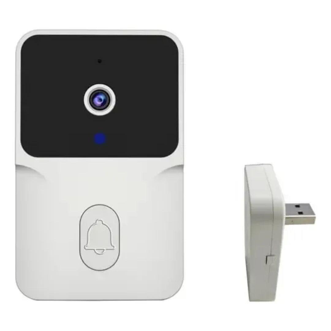 Timbre Inalambrico Inteligente Camara Video Hd Wifi Nocturna