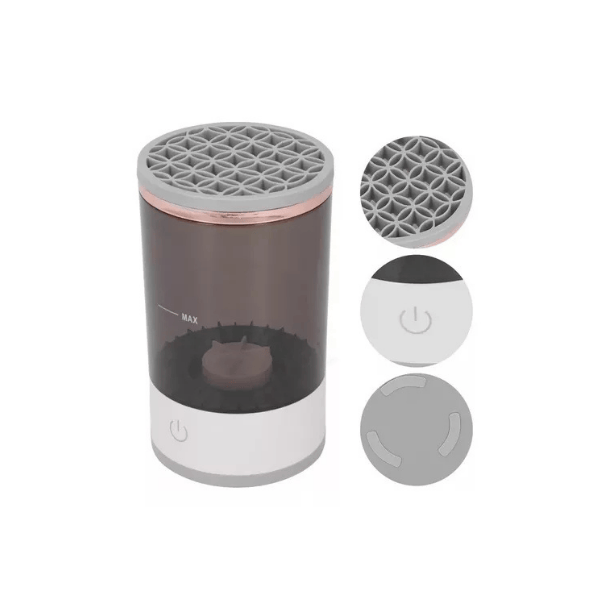Limpiador De Brochas Maquillaje Eléctrico Cosméticos Usb - Vista 2