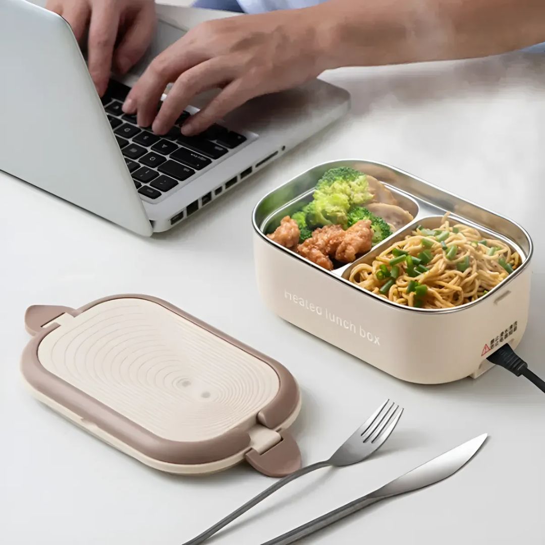 Lonchera Termica Electrica Caja Almuerzo Portatil Calentador