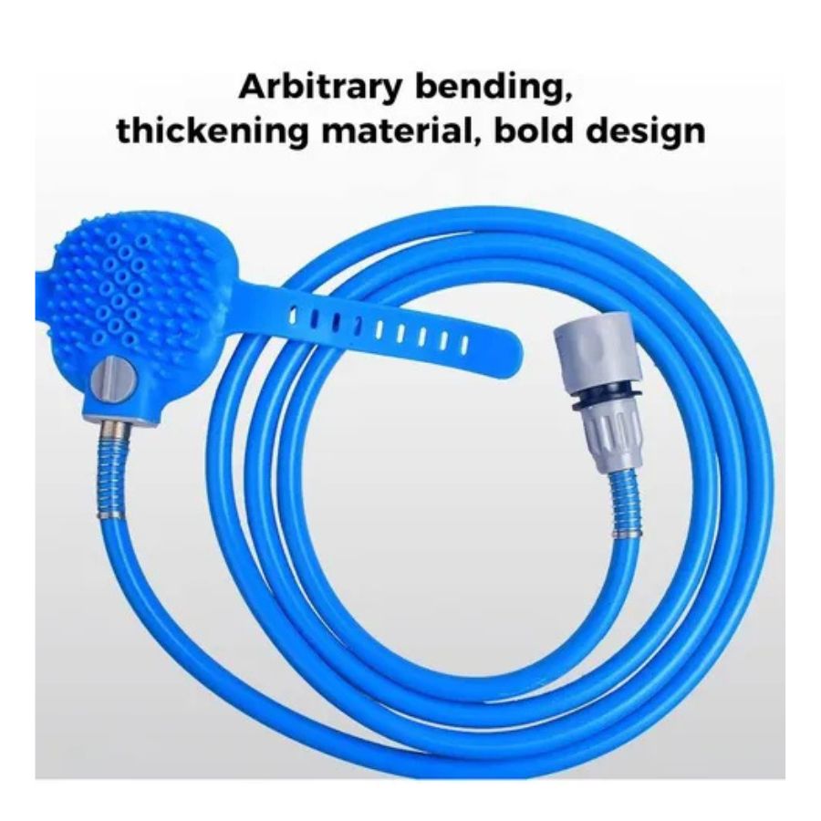 Manguera Para Mascotas Ducha Correa Ajustable Silicona - Vista 2