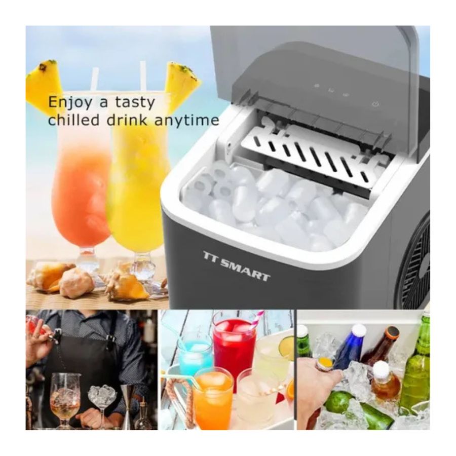 Maquina Fabricante De Hielo Portatil Camping Sokany Sk-03038 - Vista 5