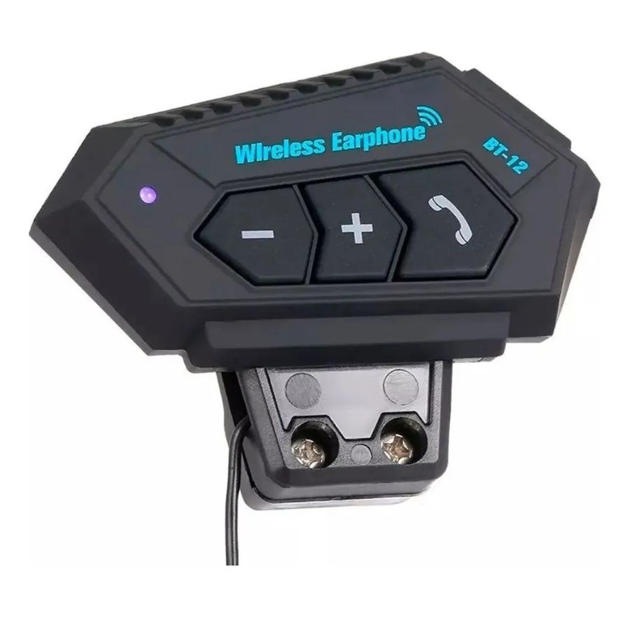 Microfono Auricular Inalámbrico Bluetooth Casco Para Moto - Vista 3