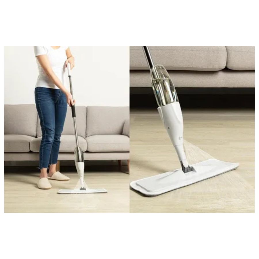 Mopa Spray Con Rociador Trapeador Limpieza Pisos - Vista 2