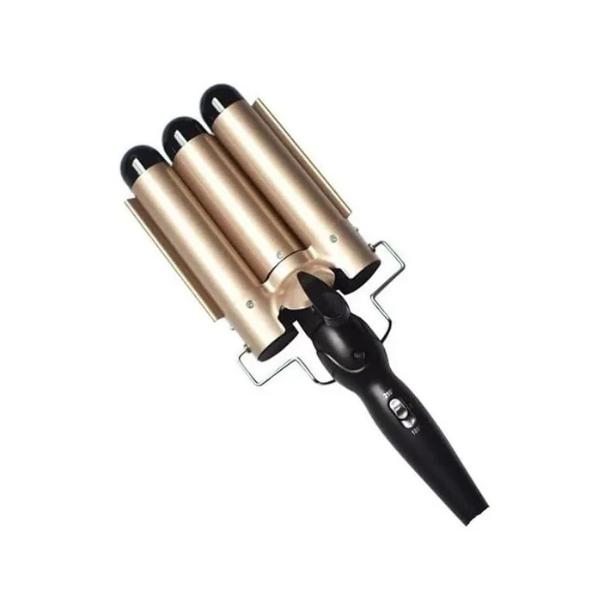 Ondulador Rizador 3 Tubos Ondas Sirena Plancha Bucles