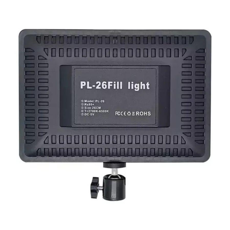 Panel De Iluminacion Luz Led Pl-26 Para Fotografia Tripode - Vista 4