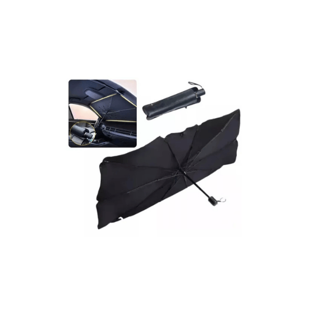 Paragua Parasol Parabrisas Proteccion Uv Para Auto Sombrilla - Vista 3