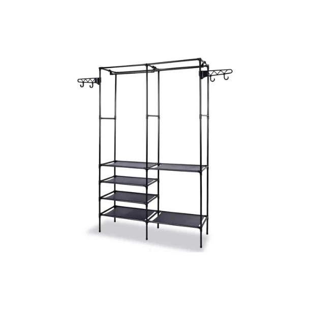 Perchero De Piso Organizador Closet Zapatero Multifuncional - Vista 4