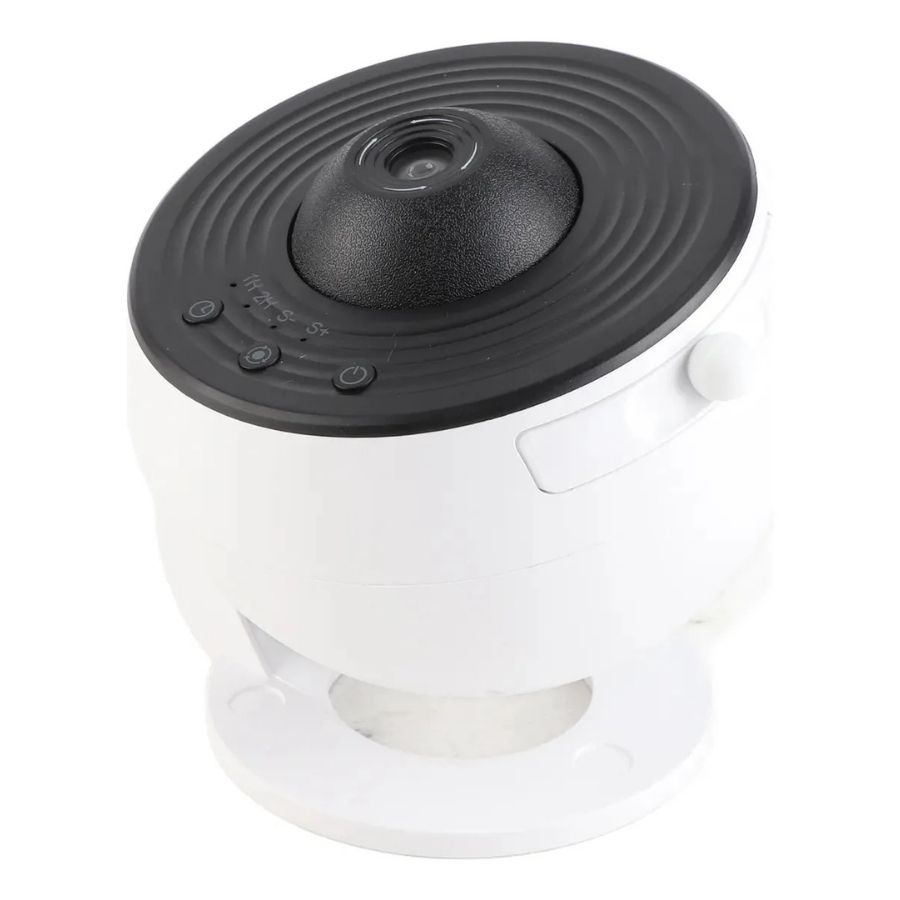 Mini Lámpara Proyector Galaxia Noche 360° Discos 12 En 1