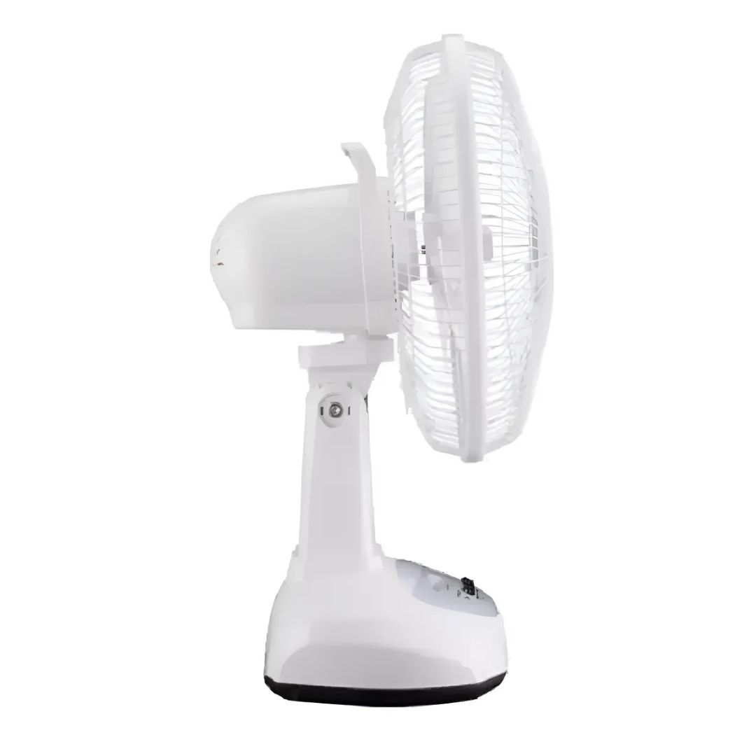 Ventilador De Mesa Recargable Bombillos Led 3 Velocidades - Vista 5