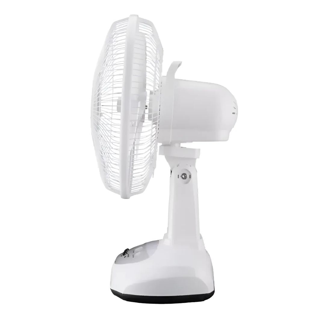 Ventilador De Mesa Recargable Bombillos Led 3 Velocidades - Vista 3