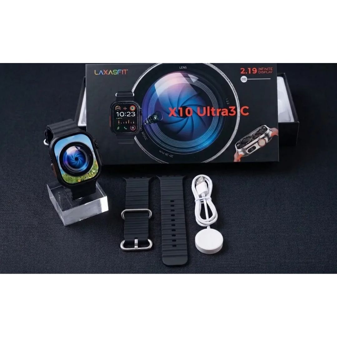 Reloj Inteligente Smart Watch Camara Lcd X10 Ultra 3c App - Vista 3