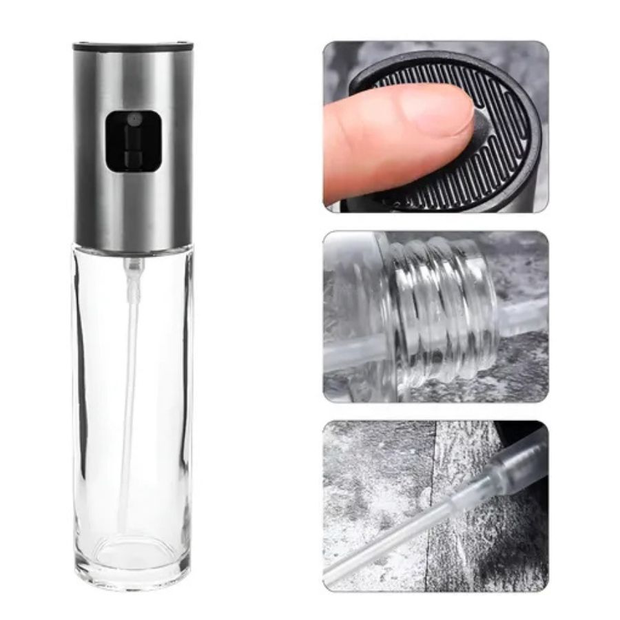 Rociador Spray De Aceite O Vinagre Con Mini Embudo 100ml - Vista 2