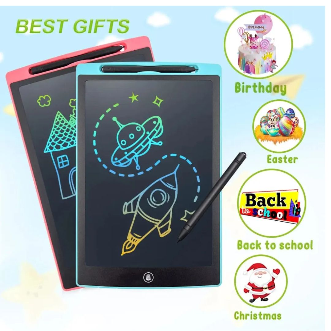 Mini Pizarra Tableta Pantalla Magica Dibujo Led Para Niños - Vista 5