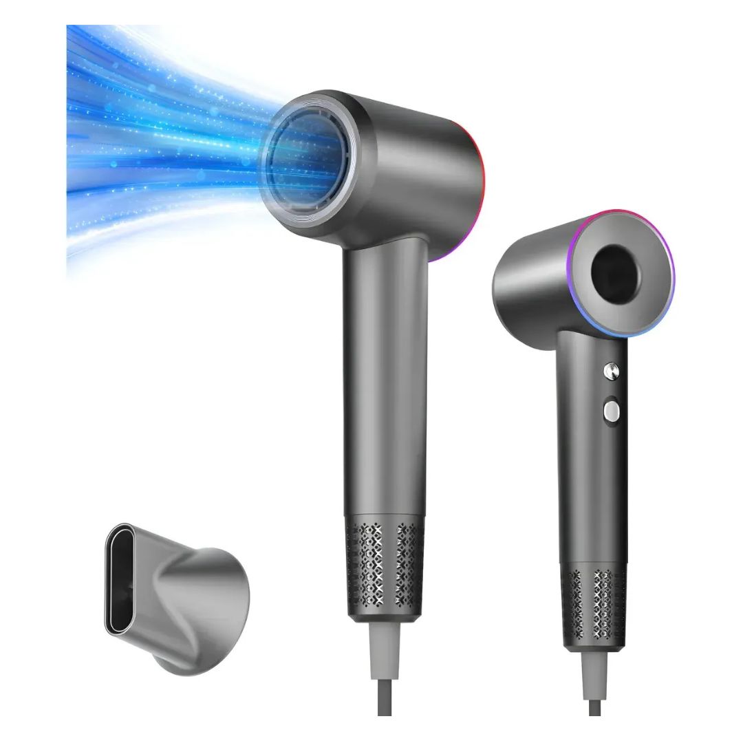 Secador De Cabello Iónico Profesional Eléctrico Viaje Led - Vista 3