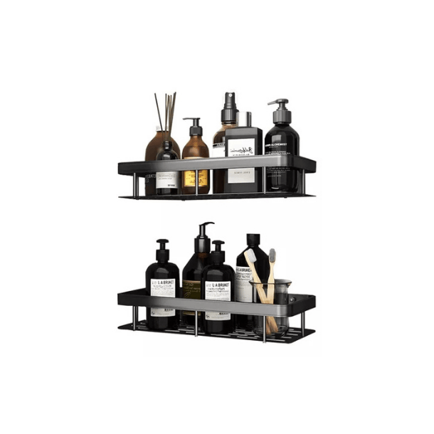 Soporte Estante Para Baño 4 Piezas Almacenamiento De Pared - Vista 4