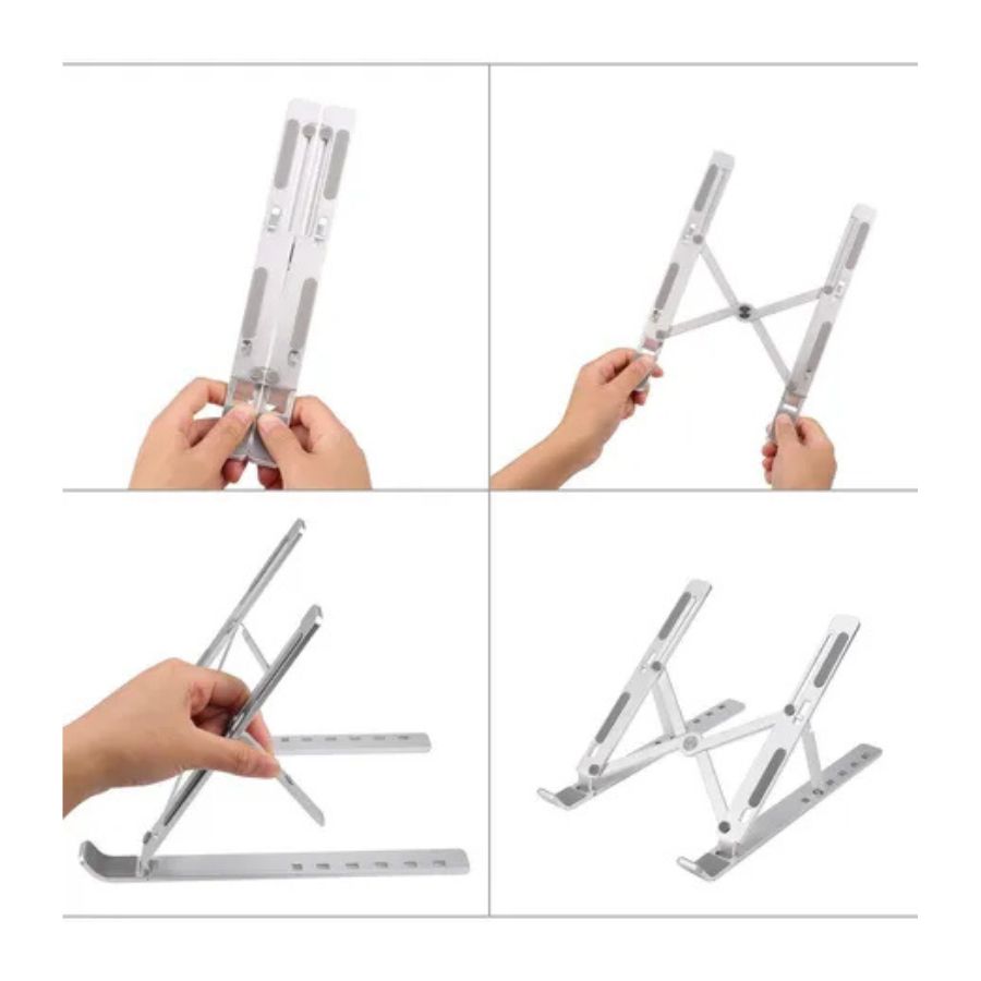 Soporte Para Laptop Escritorio Ergonómico Ajustable - Vista 4