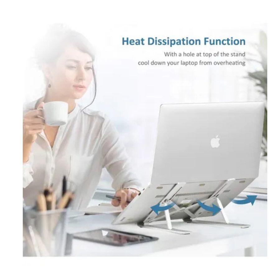 Soporte Para Laptop Escritorio Ergonómico Ajustable - Vista 2