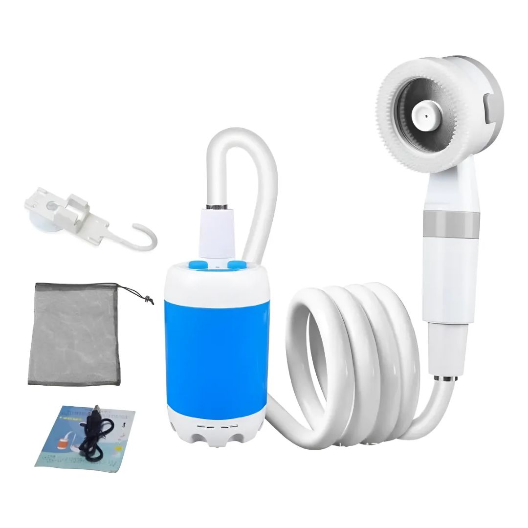 Ducha Regadera Sumergible Portatil Electrica Bolsa Camping
