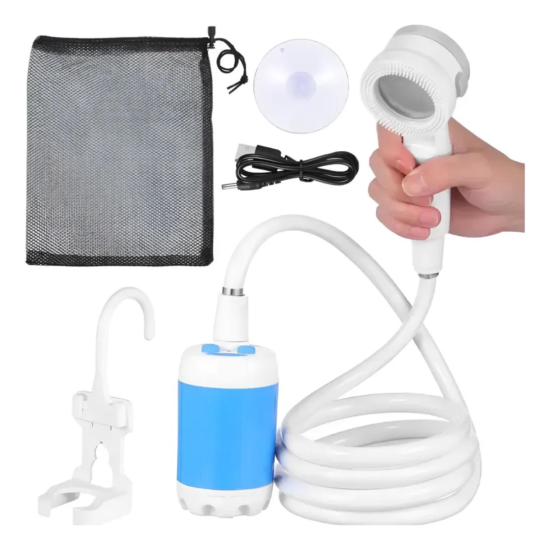 Ducha Regadera Sumergible Portatil Electrica Bolsa Camping - Vista 3