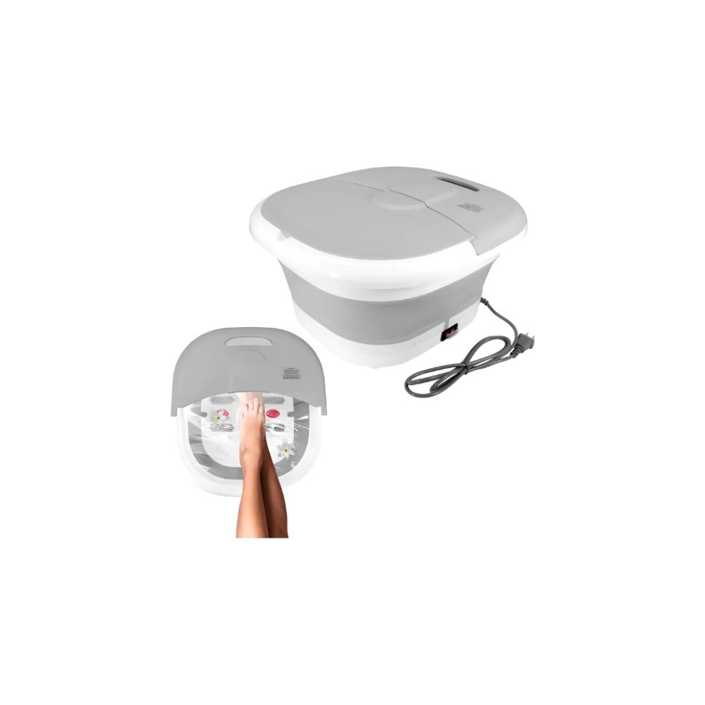 Tina Spa Masajeador Multifuncional Pies Eléctrico Plegable