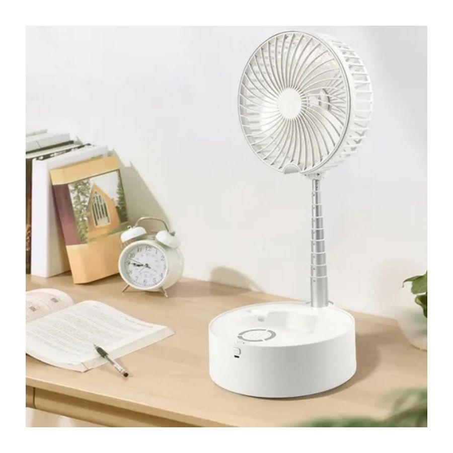 Ventilador Telescopio Portatil Plegable Escritorio Piso Usb - Vista 3