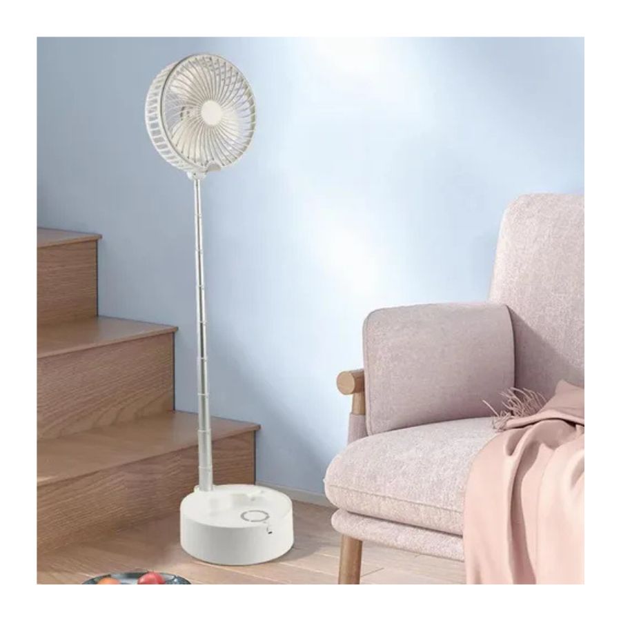Ventilador Telescopio Portatil Plegable Escritorio Piso Usb - Vista 4
