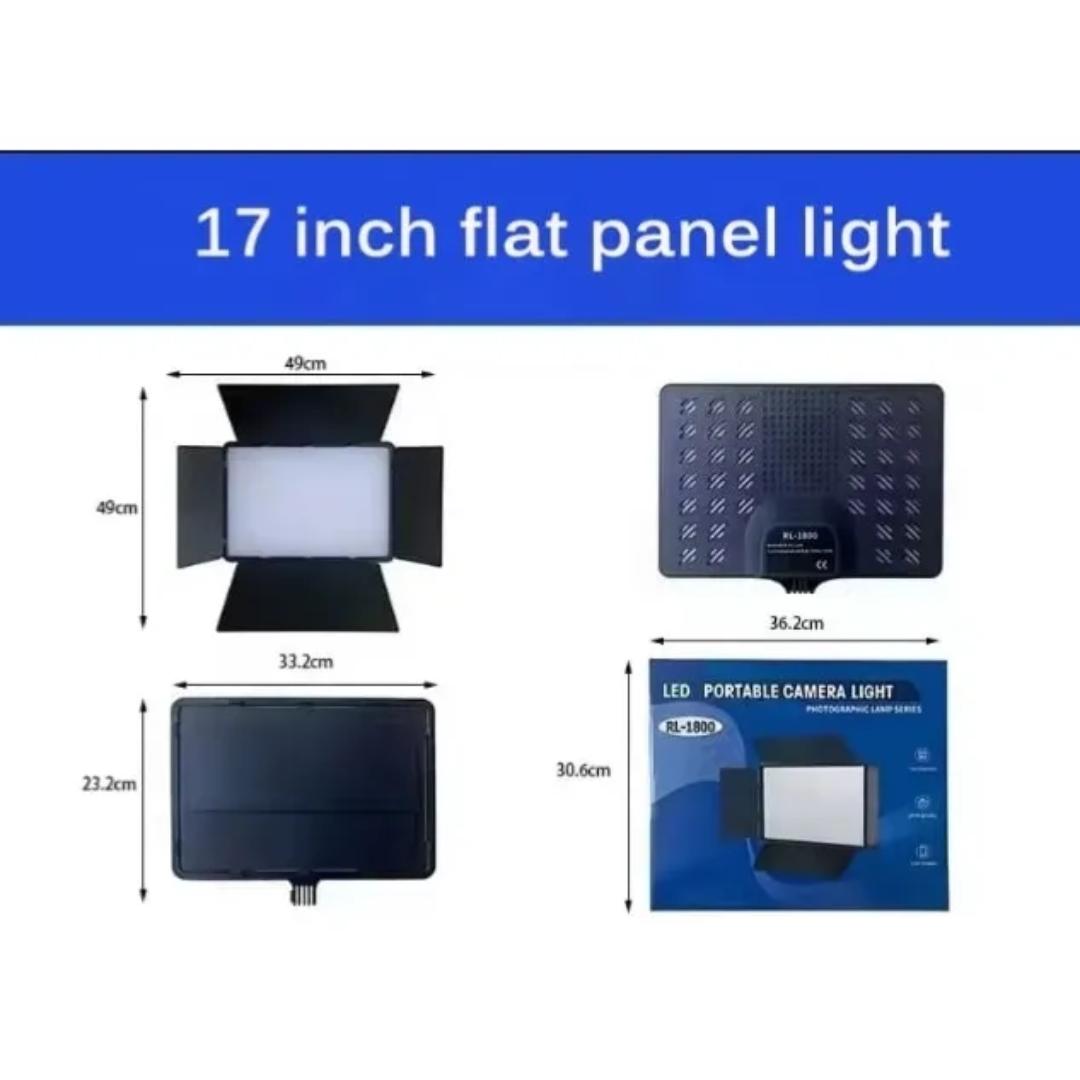 Reflector Panel Led Rl-1800 Iluminación Video y Foto 17´´ - Vista 2