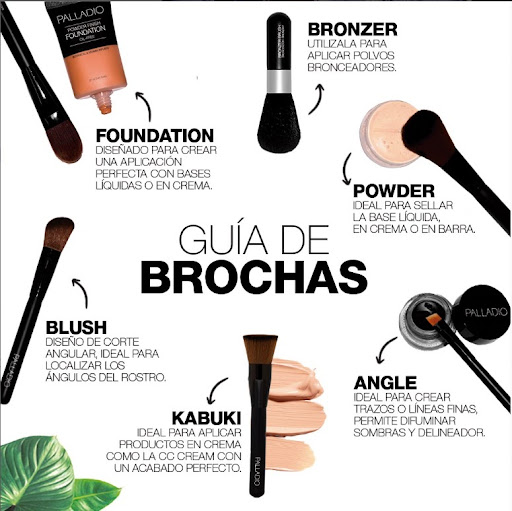 Brocha Palladio Plana Kabuki - Vista 2