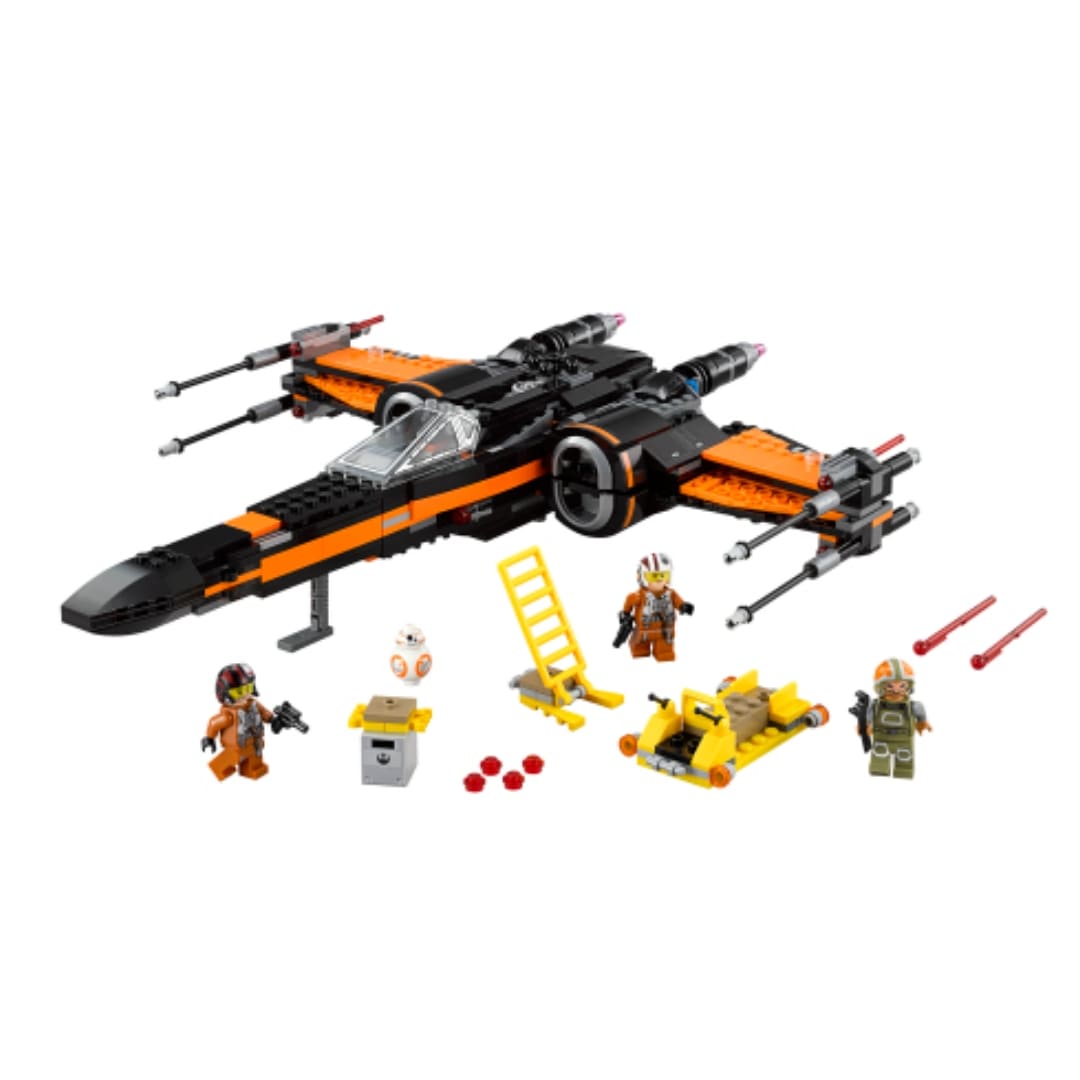 Lego compatible Star Wars Poe's X-Wing Fighter (75102)